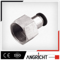 A135 (PCF) brass one way female thread pneumatic air fitting